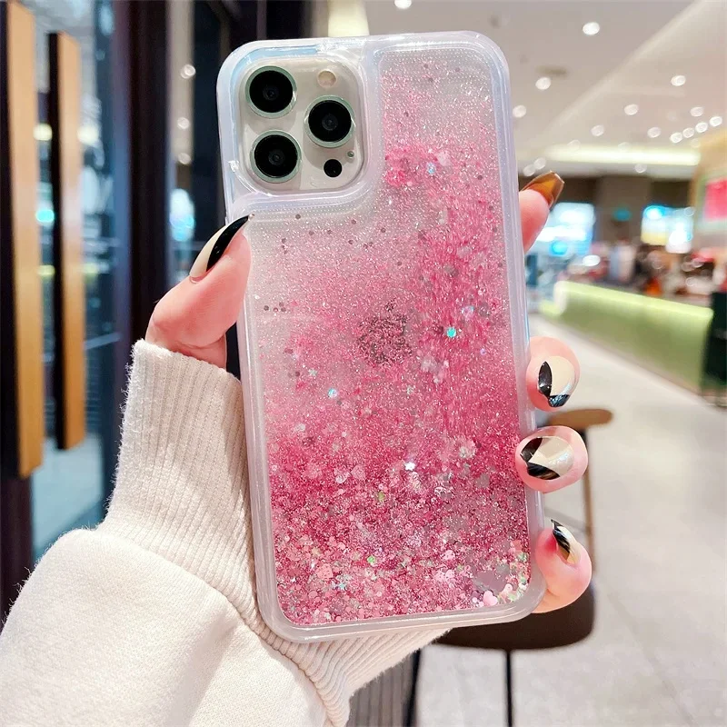 Liquid Glitter Quicksand Phone Case For Xiaomi Mi 10T Pro Shockproof TPU Back Cover For Xiomi 10 T Mi10 Pro Mi10T 10Pro 5G Funda