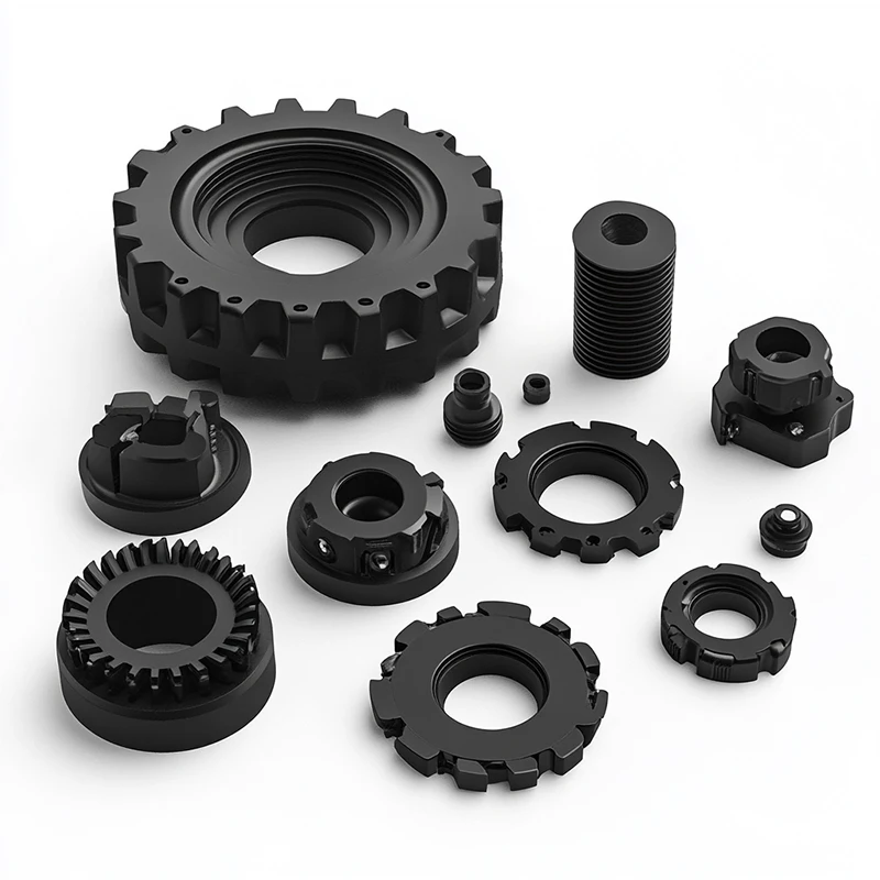 CNC Plastic PTFE ABS Acetal POM Machined Milling Turning Parts Custom Machining Services