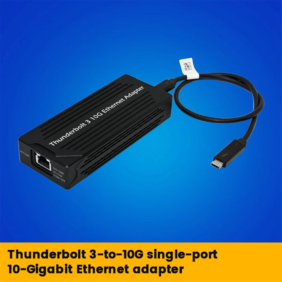 Port Adapter ST7410 for Thunderbolt 3 to 10G Single Port 5 Speed 10 Gigabit Ethernet Adapter