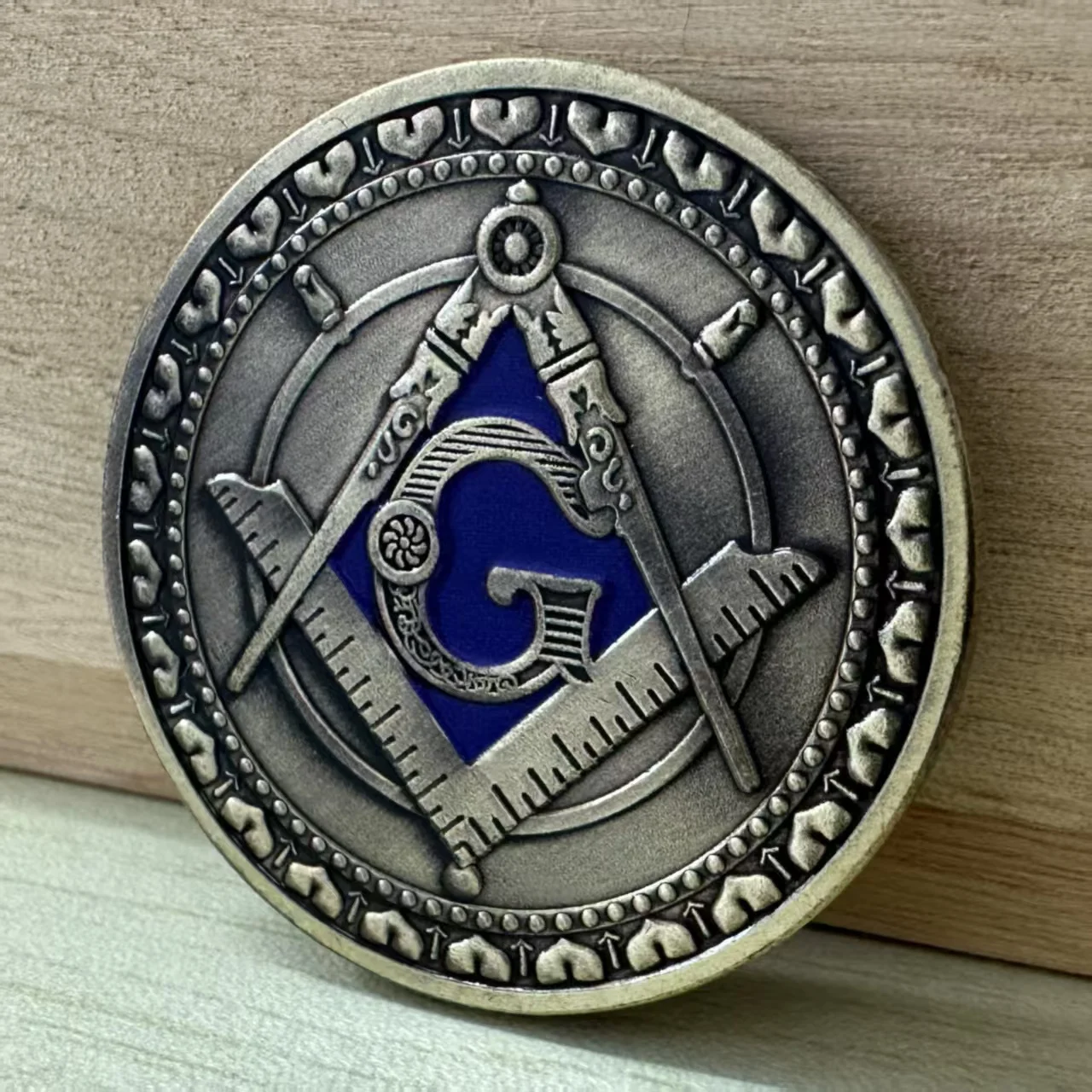 Retro US Masonic Freemasonry Commemorative Coin Brotherhood Collectibles Souvenir Challenge Coin replica