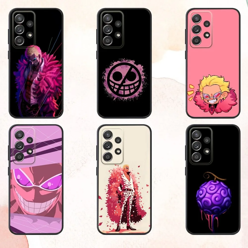 

Cool D-Doflamingo Phone Case For Samsung S25,S24,S21,S22,S23,S30,Ultra,S20,Plus,Fe,Lite,Note,10,9,5G Black Cover