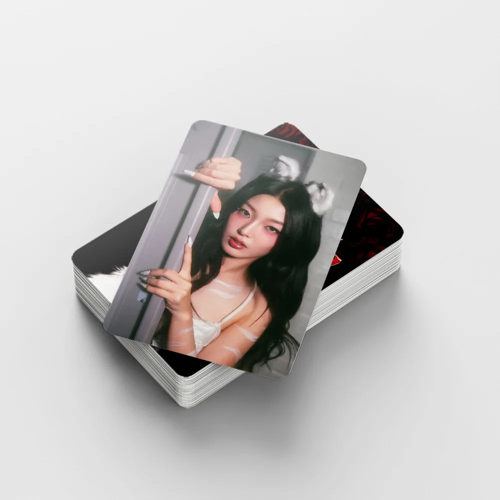 

Набор из 92 фотокарточек KATSEYE с высококачественной печатью, LOMO-карточки MANON, SOPHIA, DANIELA, LARA, MEGAN, YOONCHAE, подарки для фанатов