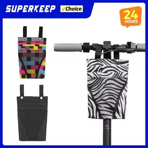 Handlebar Front Storage Electric Scooter Bicycle Bag Mobile Phone Holder Basket for Xiaomi M365 Pro 1S Mi3 Pro2 Ninebot Max G30