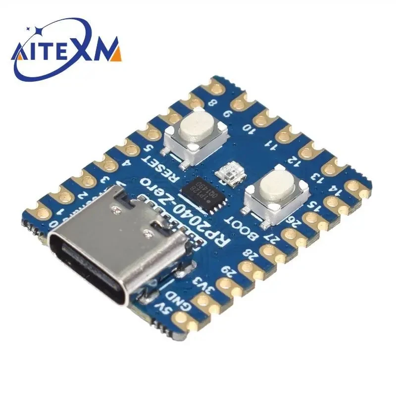 RP2040 For Raspberry Pi Microcontroller PICO Development Board RP2040-Zero Module Dual-core Cortex M0+ Processor 2MB Flash