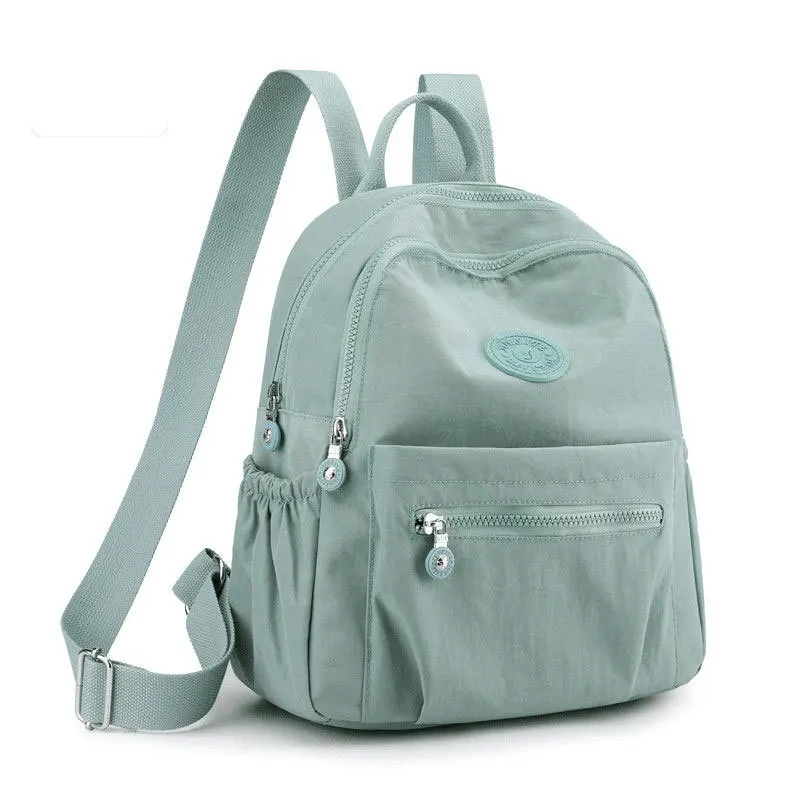 New Backpack women's large capacity all-match backpack Female light travel bag Teenage Girl Nylon Cloth Rucksack School Bookbag