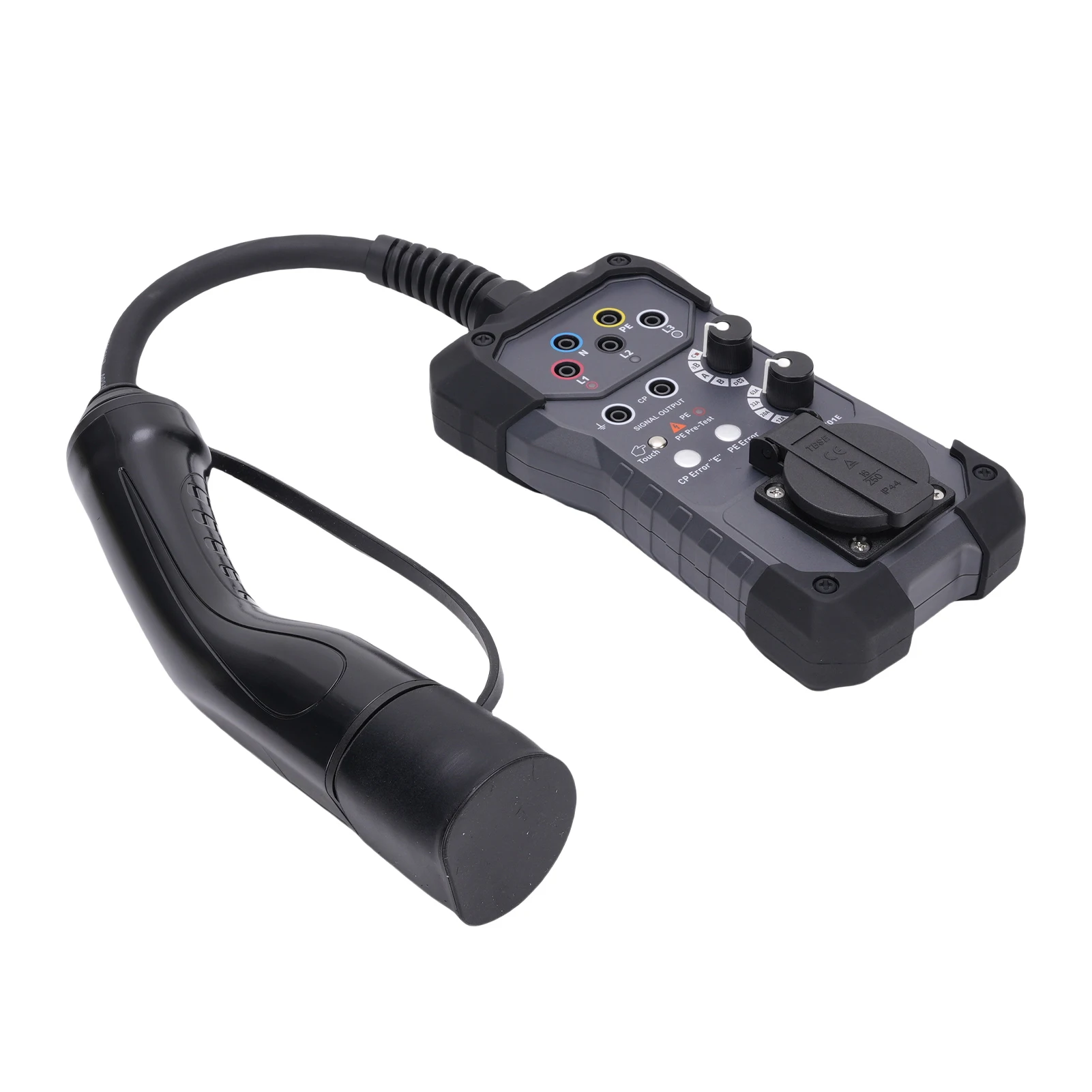 Adaptador de testador EVSE, testador de tensão para testes de estação de carregamento EV, compatível com testadores, multímetros e osciloscópios