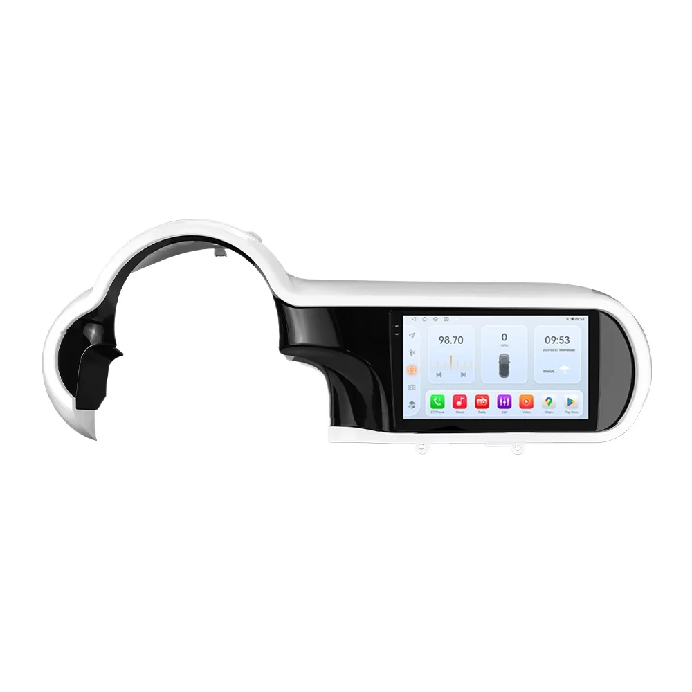 9" Hizpo 2Din Android14 Autoradio für Renault Twingo 3 2014 - 2024 Snapdragon 6115 RDS DSP GPS Navi BT 4G CarPlay Android Auto