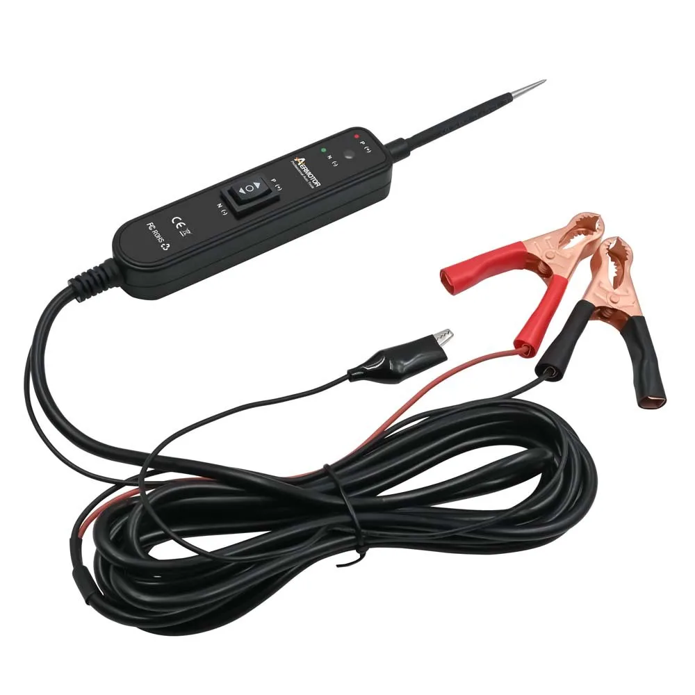 NEW EM285 Digital Automotive Electrical Tester 6-24V Car Power Circuit Probe Multifunctional Electrical System Diagnosis Tool