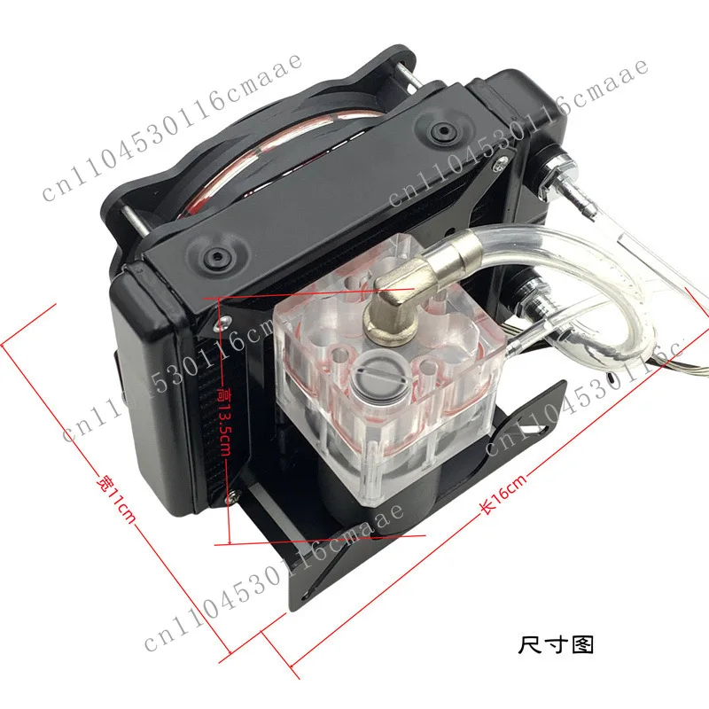 Water-cooled coolers, mobile phones, laptops, 3D printers, mini portable, external integrated cooling devices