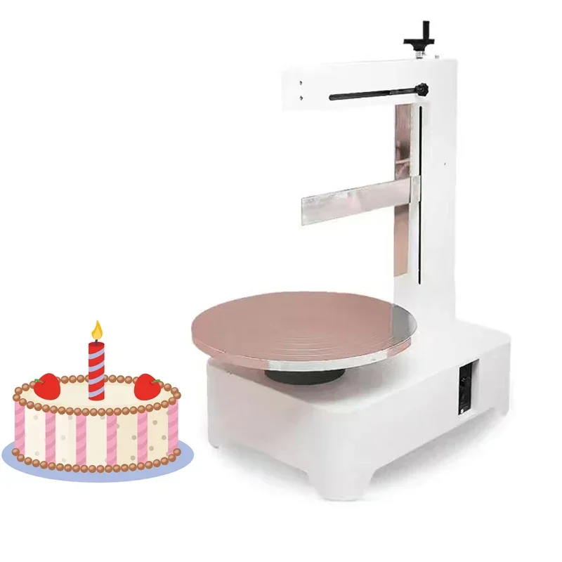 

Speed Adjustable Birthday Cake Machine 4-14 Inch Round Cake Cream Coating Decorating Machine 110V 220V