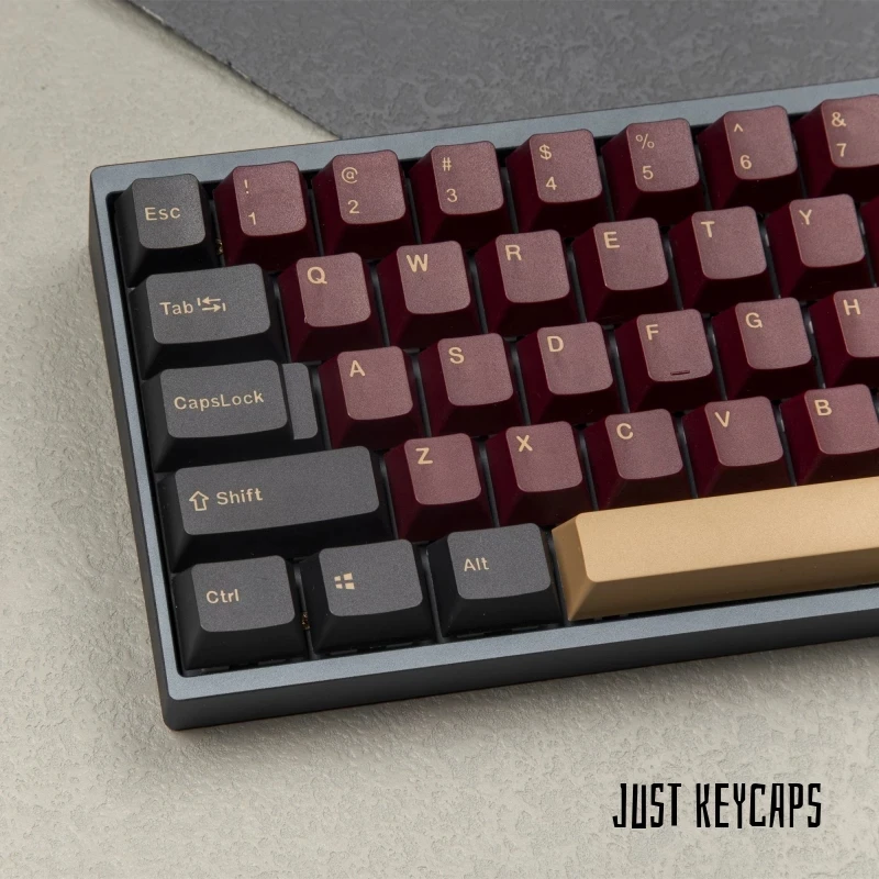 สีแดง Samurai Keycaps 116 PBT โปรไฟล์เชอร์รี่ Double Shot ส่วนบุคคลสำหรับ Cherry MX Switch GMMK Pro คีย์บอร์ด