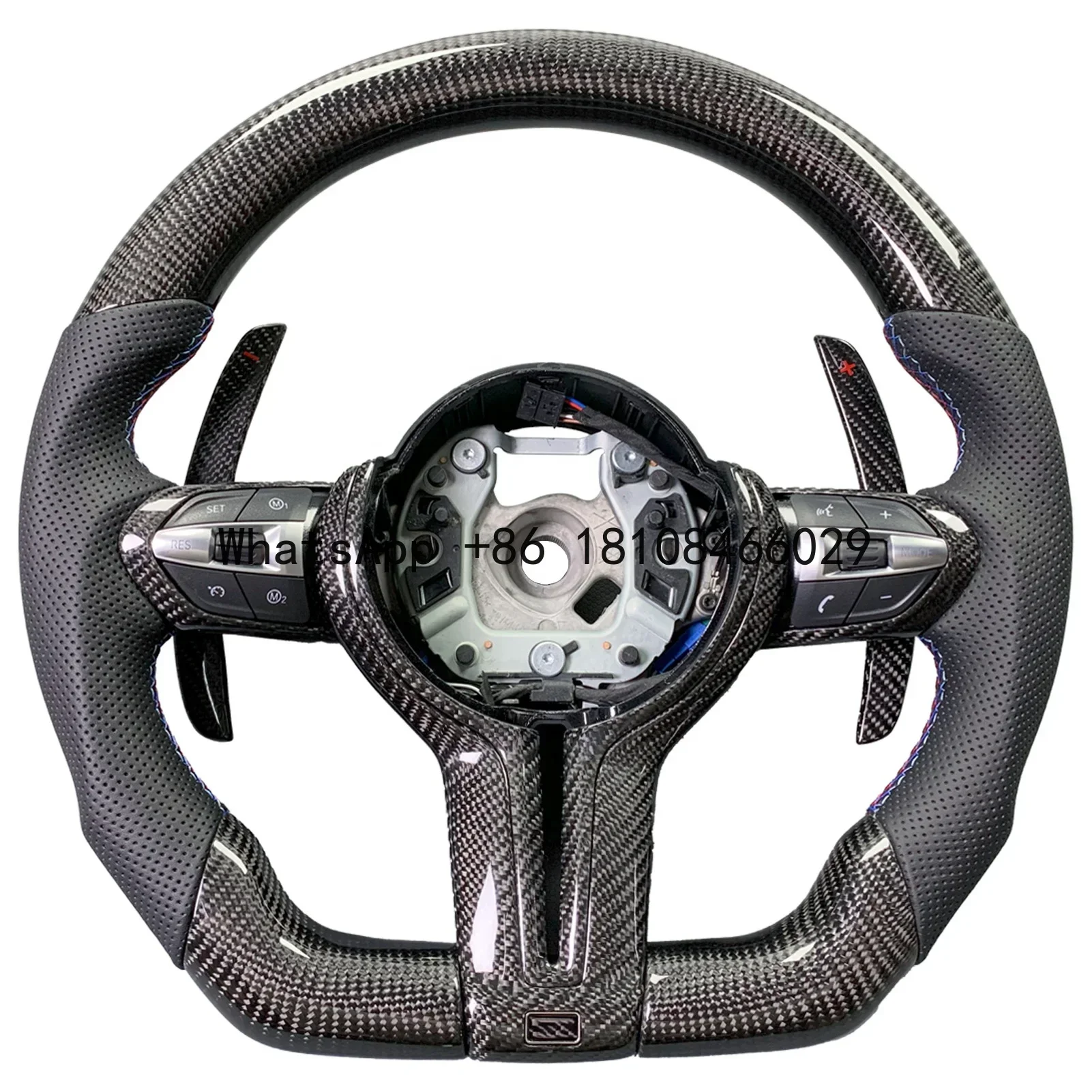 

For BMW steering wheel F10 F30 F11 F15 F16 3 Series 5 series x5 x6 carbon fiber steering wheel customization