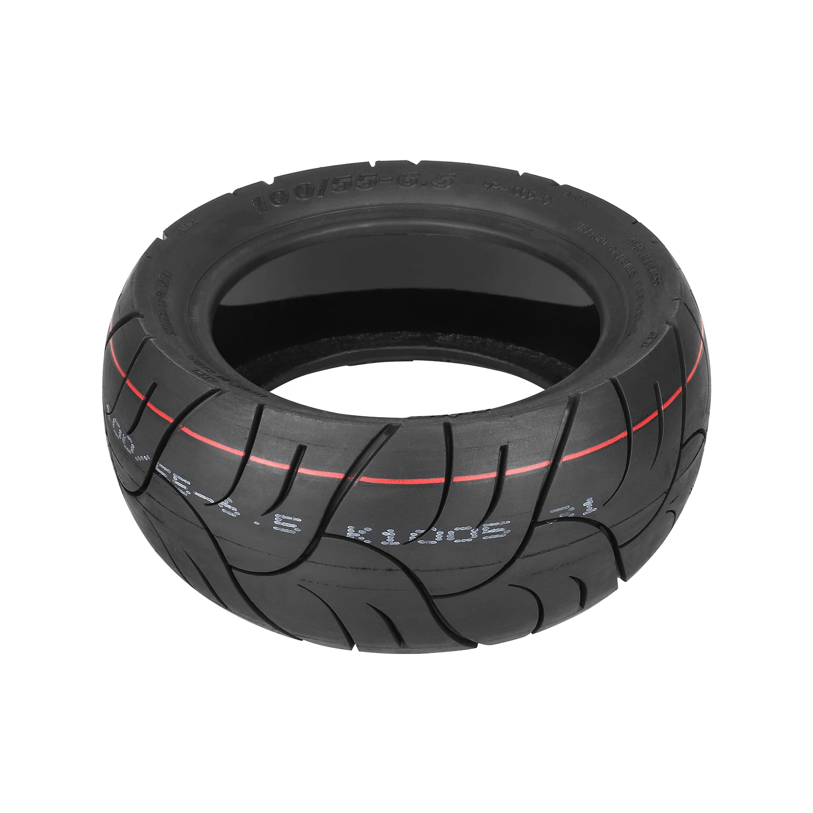 Ulip 100/55-6.5 Self-Healing Tire 10Inch Wider Thicker Explosion-Proof Tubeless Tyre For Electric Scooter Built Self-repair Glue