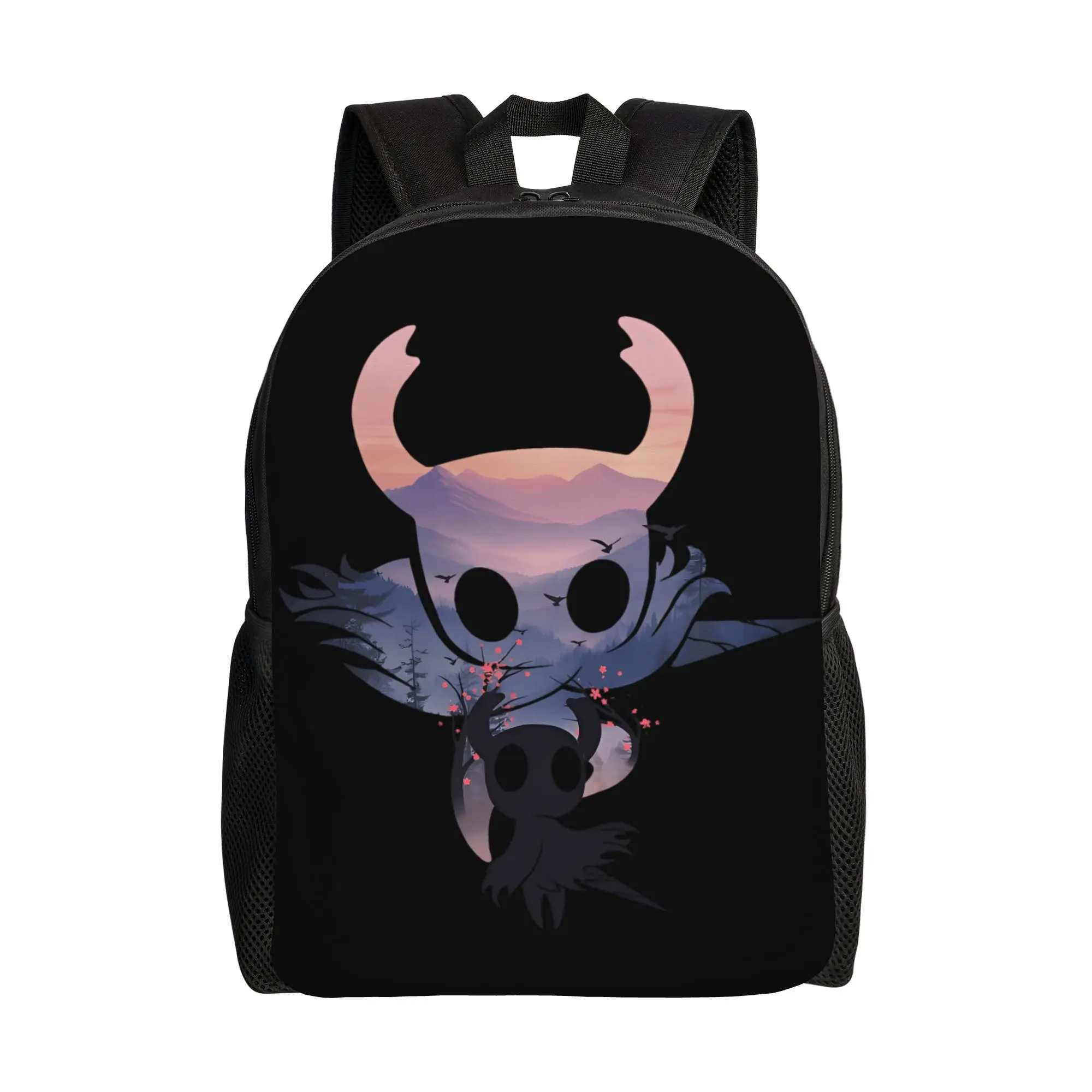 Hollow Knights Backpack Boy Girl  Durable Backpacks Polyester Fun School Bags Daily Colorful Rucksack