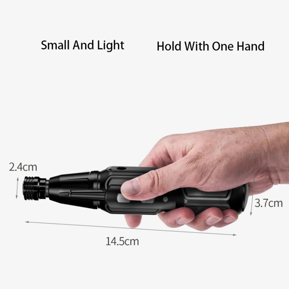 Electric Screwdriver Cordless Drill 3.6V Mini Home Screwdriver With Magnetic Tip Work Light USB Rechargeable For DIY Household