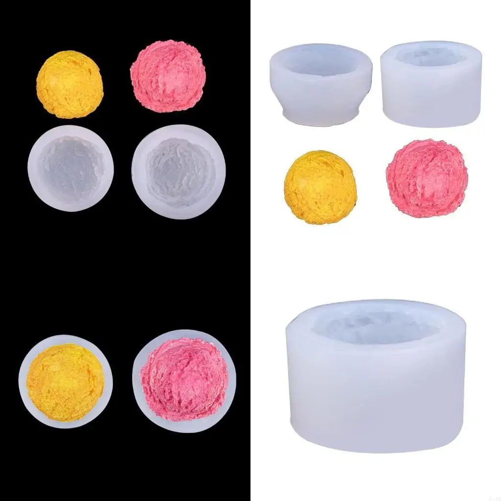 F19B Mousse Cake Mold DIY Plaster Making Molds Silicone Moulds