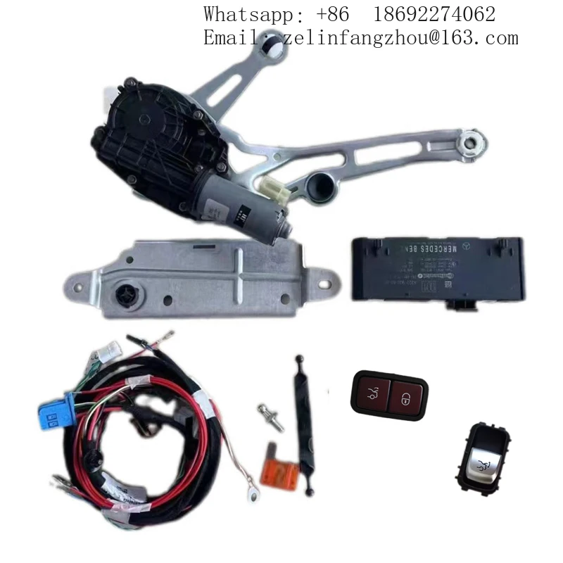 Automatic Tail Cap for Mercedes Benz S Class W222 Remote Trunk Lid Gate Release Motor Assembly DRI A2228200442 Used Condition