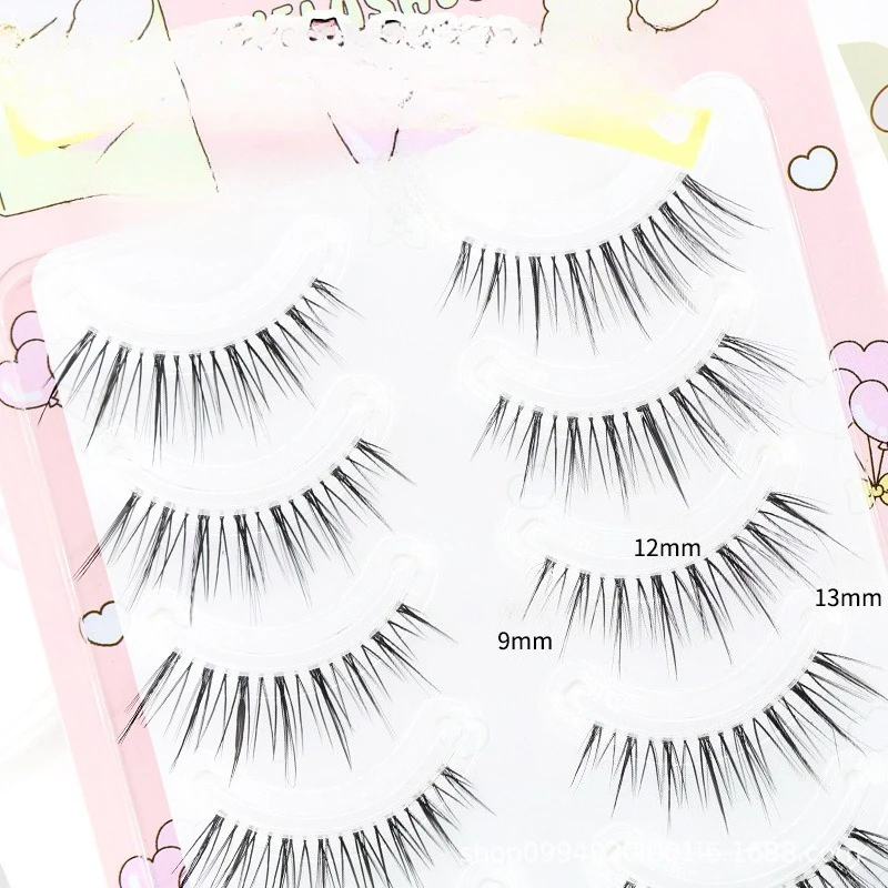 ドリームディアつけまつげ A タイプまつげアップグレードされたまつげ V 字型スパイクまつげ自然にソフトメイクまつげエクステンション