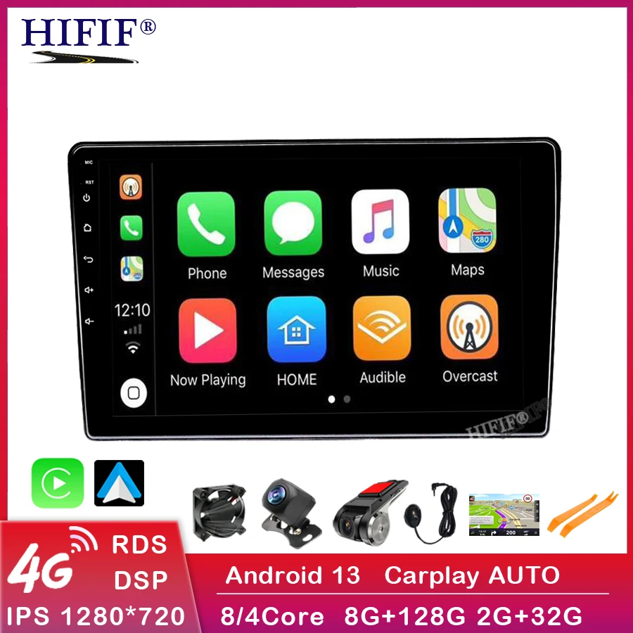 

Carplay 8+128G Android 13 Car GPS For VW PASSAT B5 B4 JETTA BORA GOLF 4 SHARAN POLO MK5 MK4 MK3 T5 TRANSPORTER for Peugeot 307