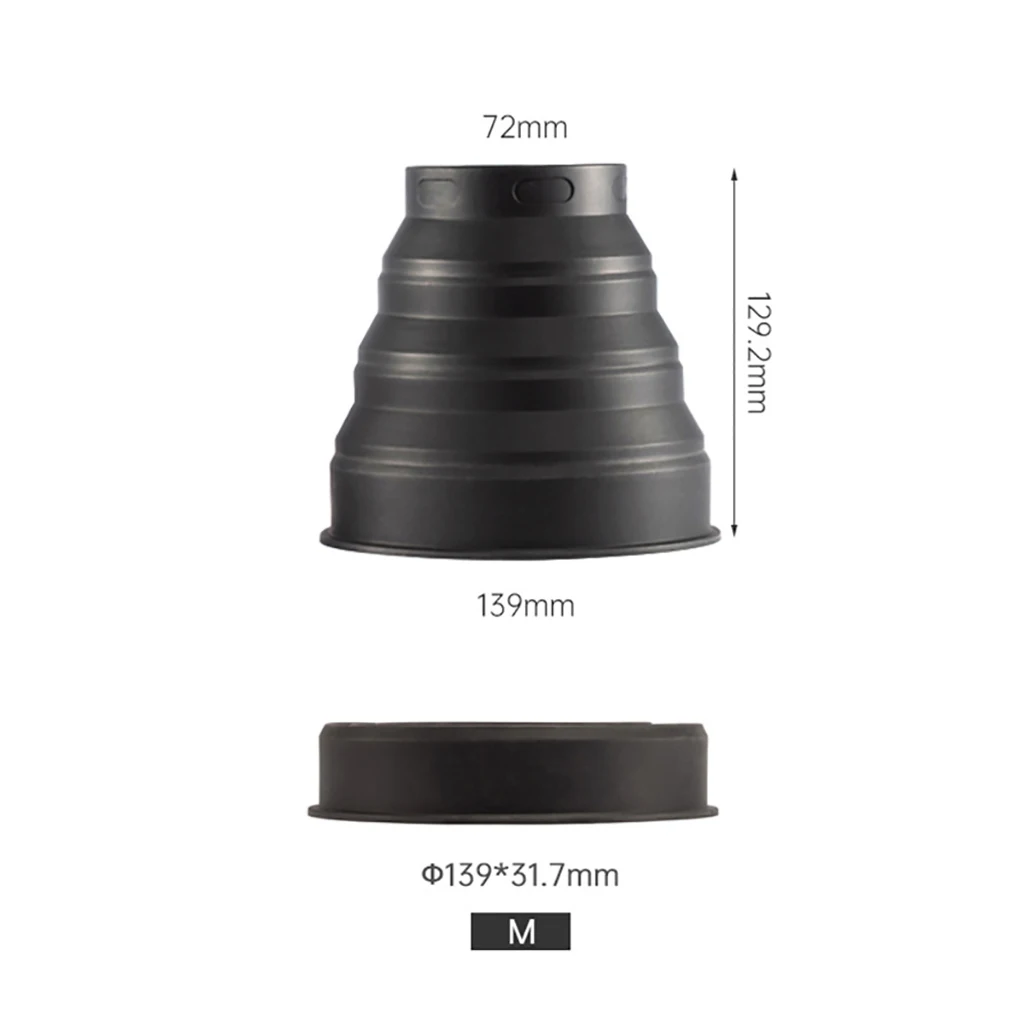 Anti-Glas Ultimative Kamera Gegenlichtblende Silikon Anti-reflektierende Haube 54-82mm Objektiv für Nikon für Canon Sony DSLR Kamera Zubehör – Detail 6