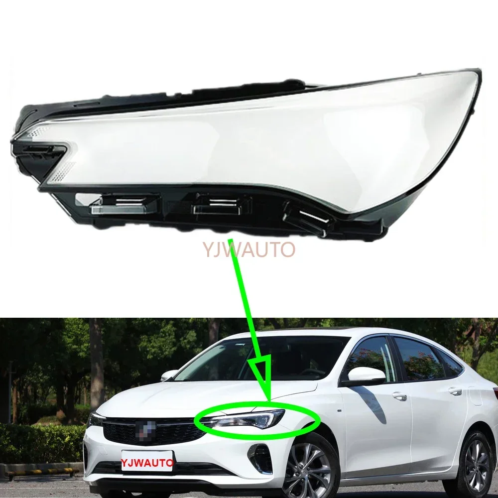 For Buick Verano Pro 2022 Headlamp Lens Replacement Car Headlight Cover Glass Replacement Front Lampshade Auto Shell