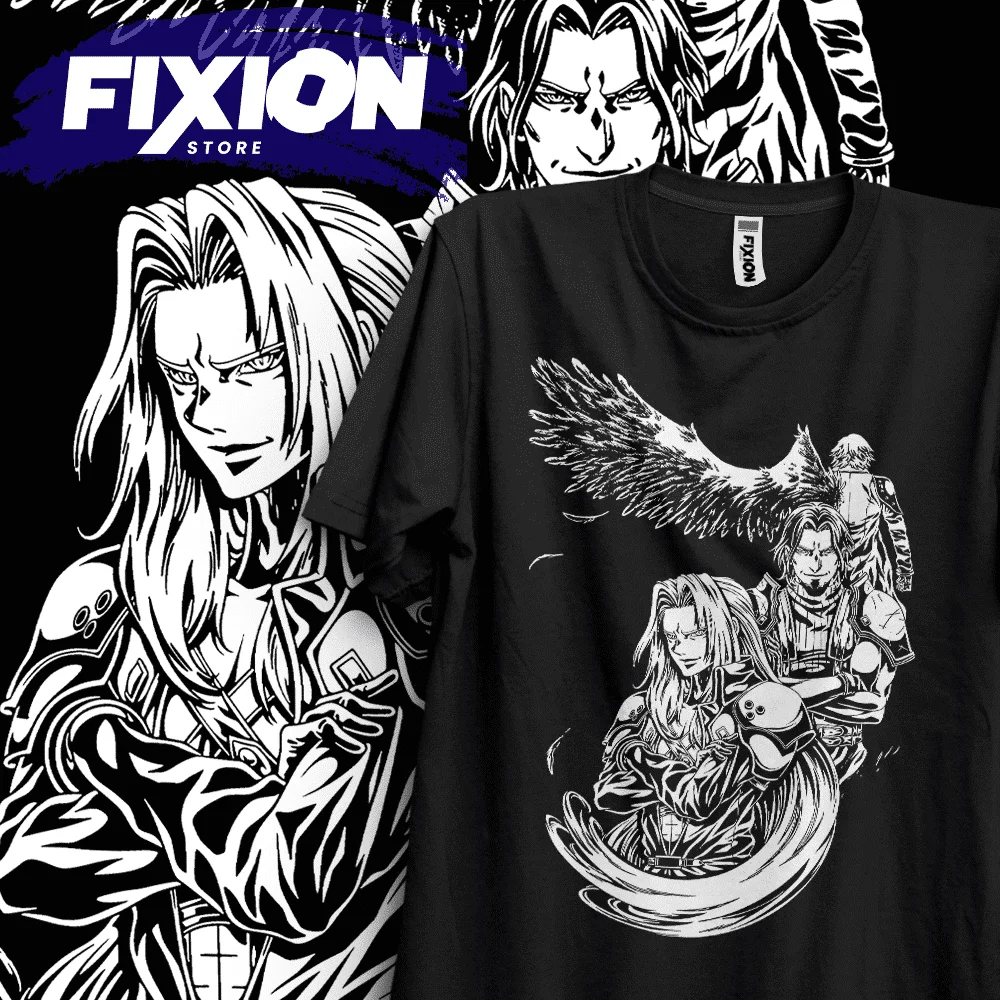 Final Fantasy VII – Sephirot  NAnime T Shirt Manga Gift For Anime Lover All Size Cotton