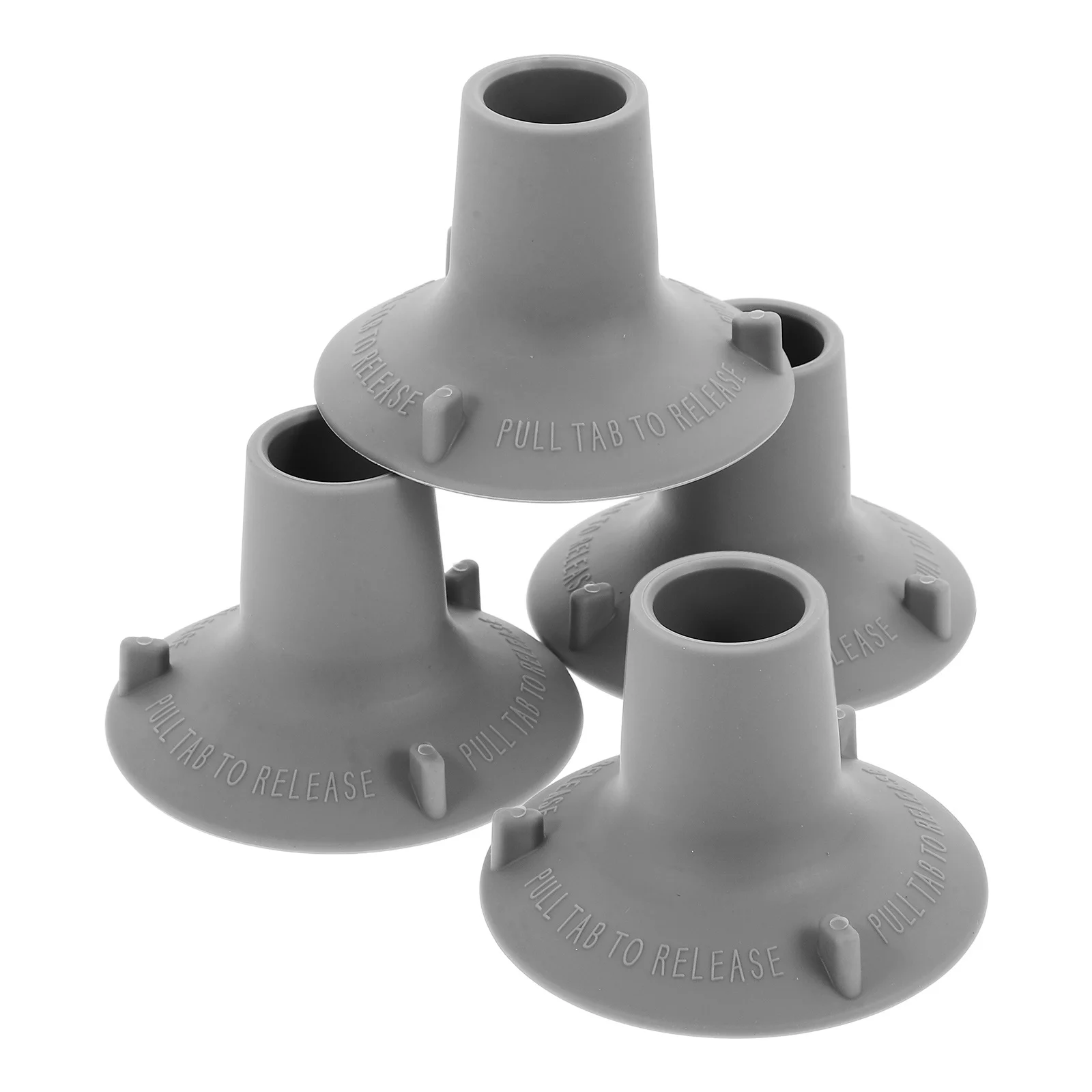 

4Pcs Tpr Suction Feet Shower Chair Replacement Pads Waterproof Nonslip Bath Seat Rubber Leg Cover Universal Fit