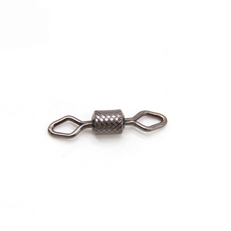 

1000 шт./лот, медные, черные вертлюги, соединитель, шарикоподшипник, однотонные кольца, вращающаяся приманка, рыболовные инструменты, аксессуары для снастей Pesca