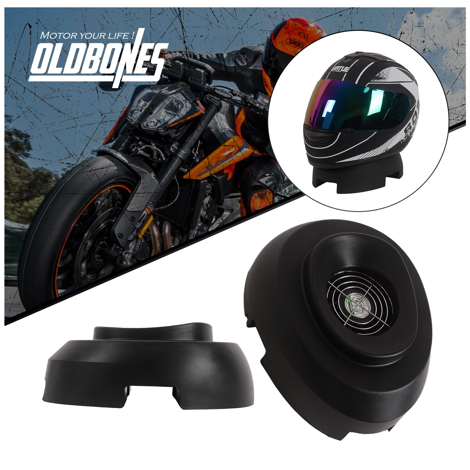 

Multi functional Helmet Stand Helmet Dry With Fan Can WIth Plug Motorcycle Accessories