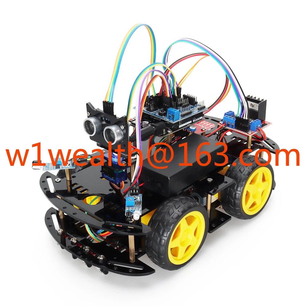 Picture 4: Intelligent Toy Robot Car Kit - High Quality Intelligent Robot Car with Arduino Development Board