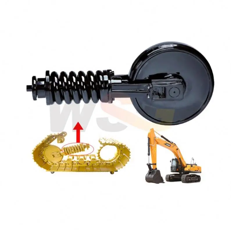 EX60 ZX70 JS205 Track Adjuster Recoil Spring Tensioner Excavator Undercarriage Part Price Negotiable