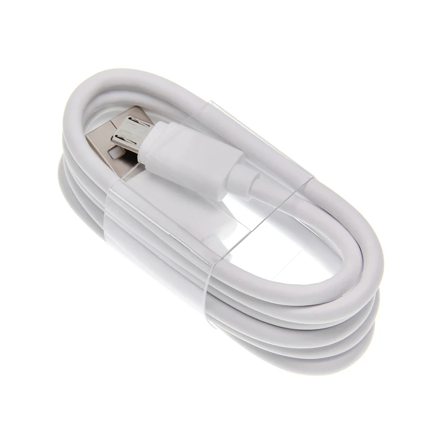 Universal Micro USB Cable 1M Black /White Charge Cord for Android Samsung S6 S7 Edge Xiaomi Huawei MP3 Microusb Wire 100pcs