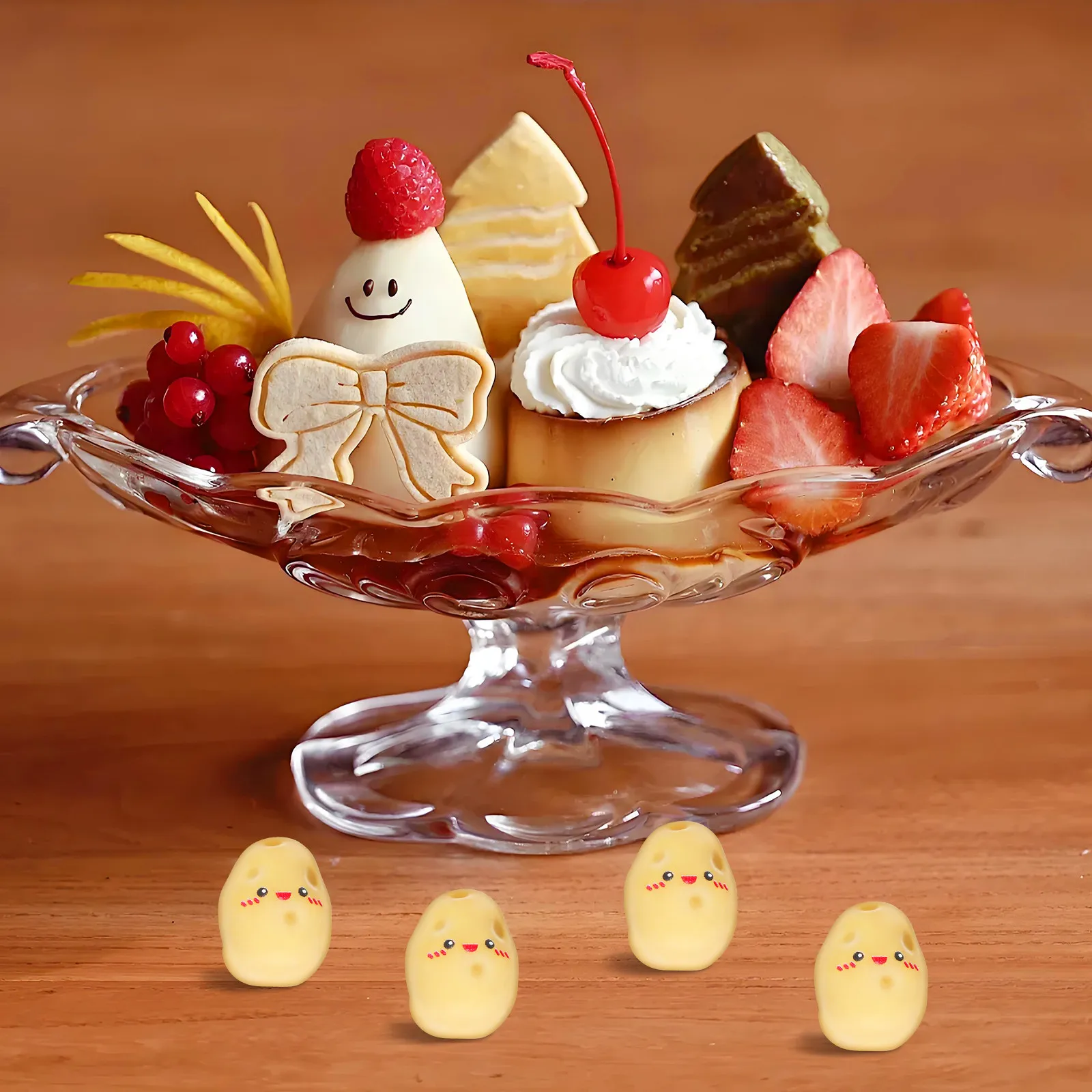 

30 шт. миниатюрных искусственных картофелей из смолы, реалистичные декоративные овощи для дома, кухни, праздников, вечеринок, как настоящие