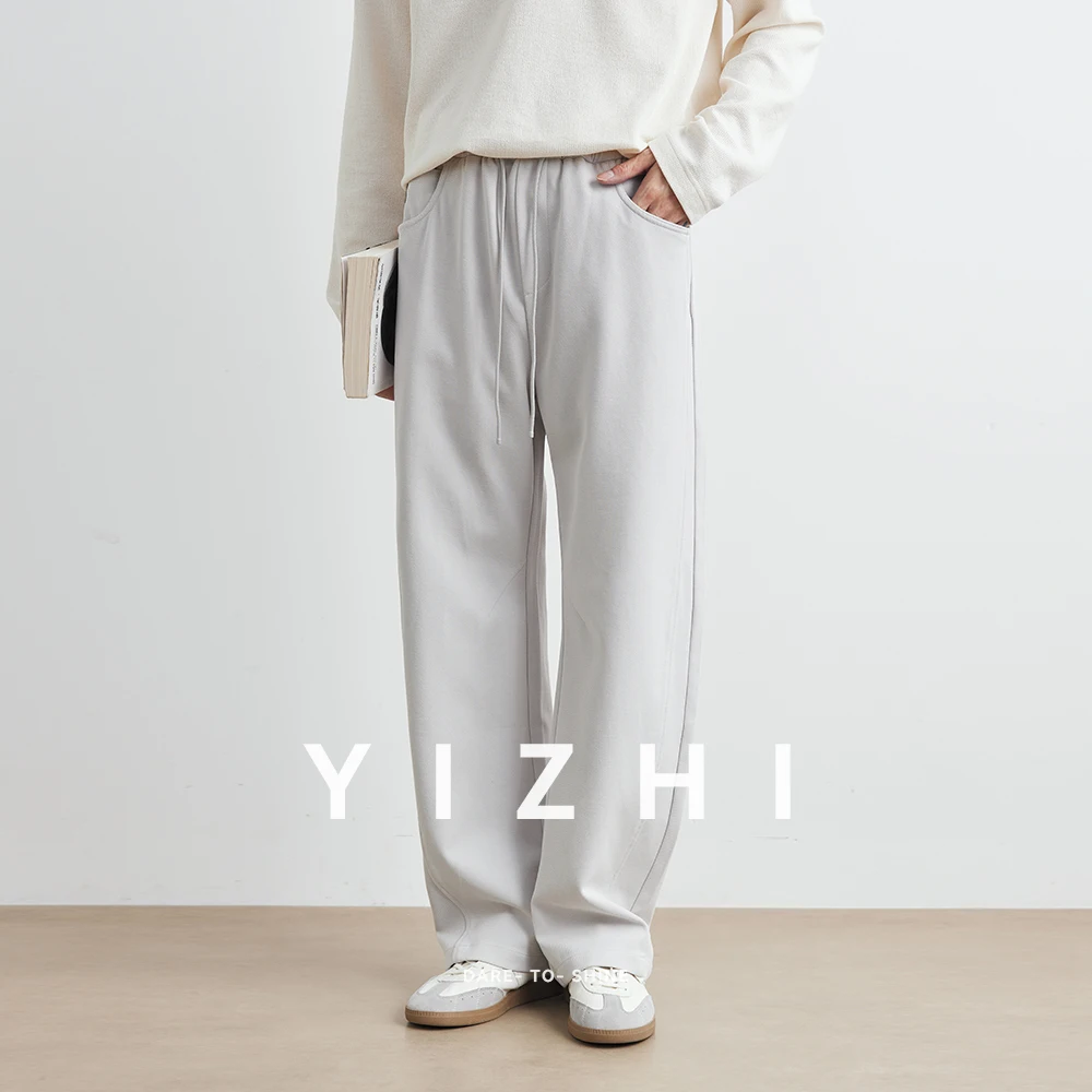 

Fashion Men's Casual Pants 2025 Autumn New Korean Style Urban Youth Commuter Nine-point Pants Loose Urban Men's Pants