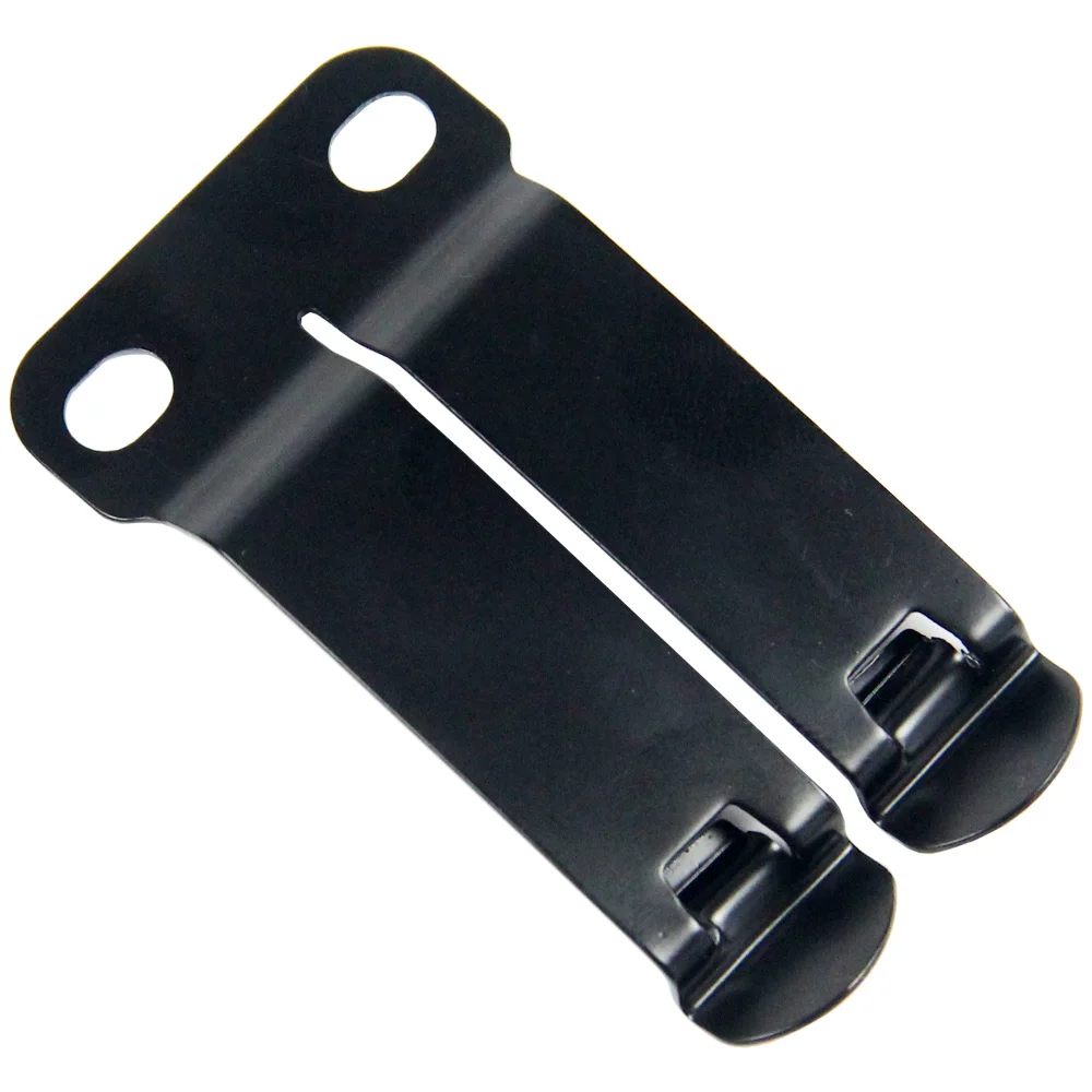 2PCS สแตนเลสสตีลคลิป Grip Hook ห่วงเข็มขัดสำหรับ IWB Kydex หนัง Holster ทำฮาร์ดแวร์