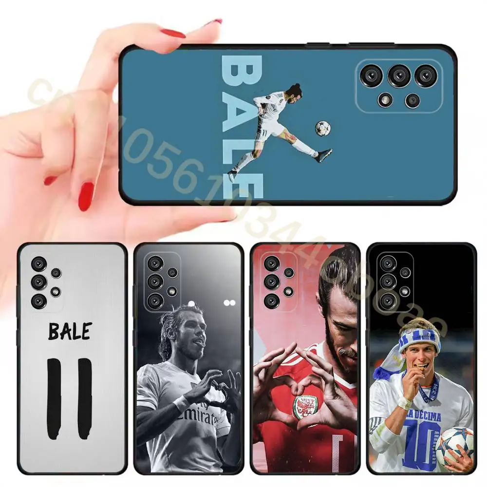 G-Gareth Bale Wales Phone Case For Samsung Galaxy A13,21s,22,31,32,52,53,71,80,A91 Soft Black Shell
