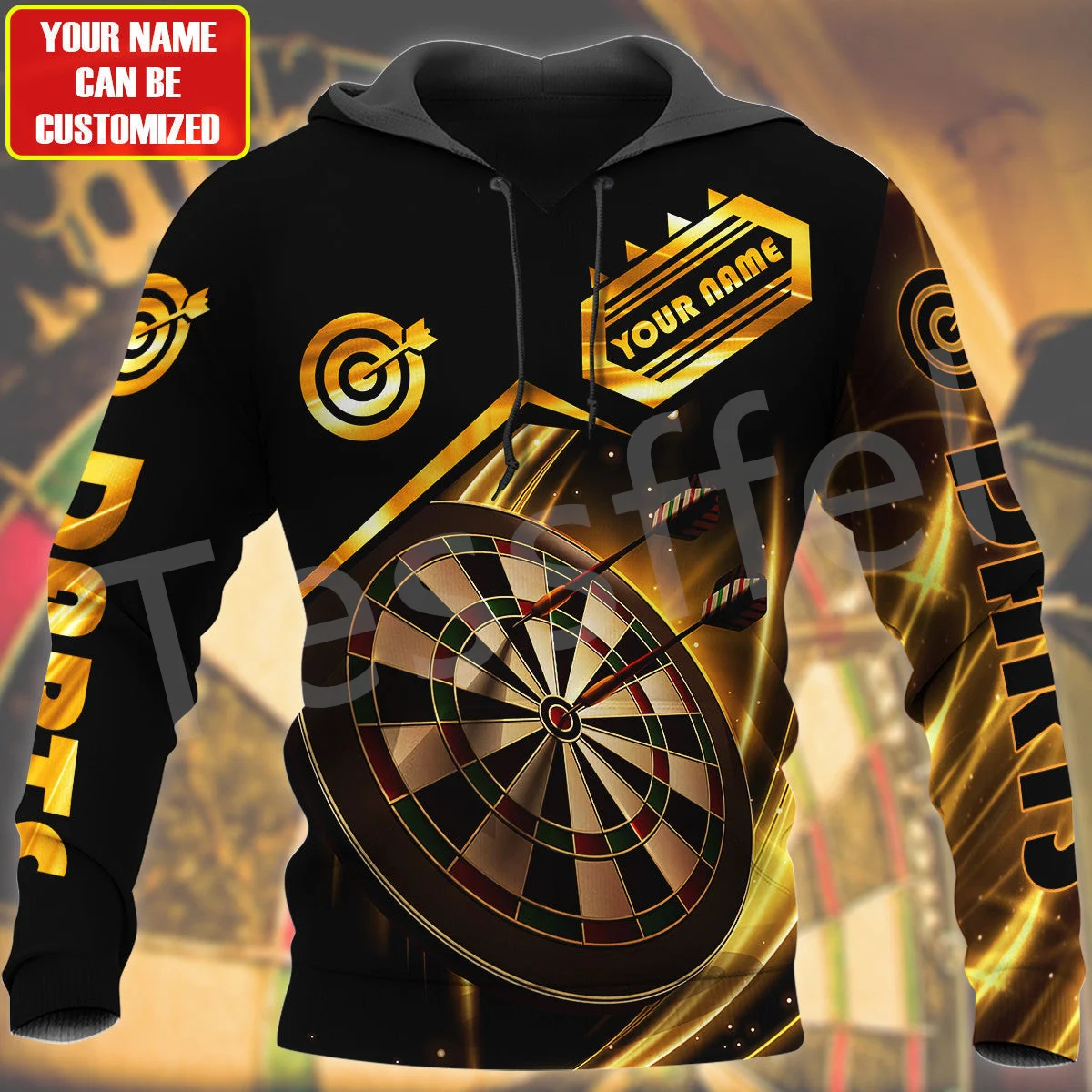 

Tessffel Club Games Sports Player Darts Team Beer Colorful Retro Customize 3DPrint Men/Women Streetwear Casual Funny Hoodies X2