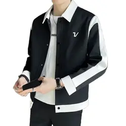 골프용품 Autumn Golf Wear Men 2024 Luxury Brand Golf Jacket Fashion Color Blocking Casual Coat Men's Golf Clothes Korean New Jacket