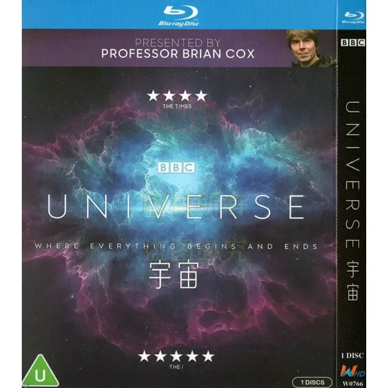 BBC popular science documentary, Universe 2021 edition BD Blu-ray high definition 1 disc