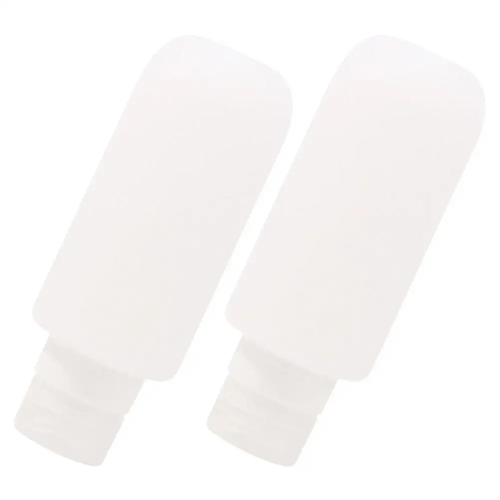 

2Pcs Shampoo Large Squeeze Transparent Household Empty Bottle Travel Toiletry Portable Household Empty Containers