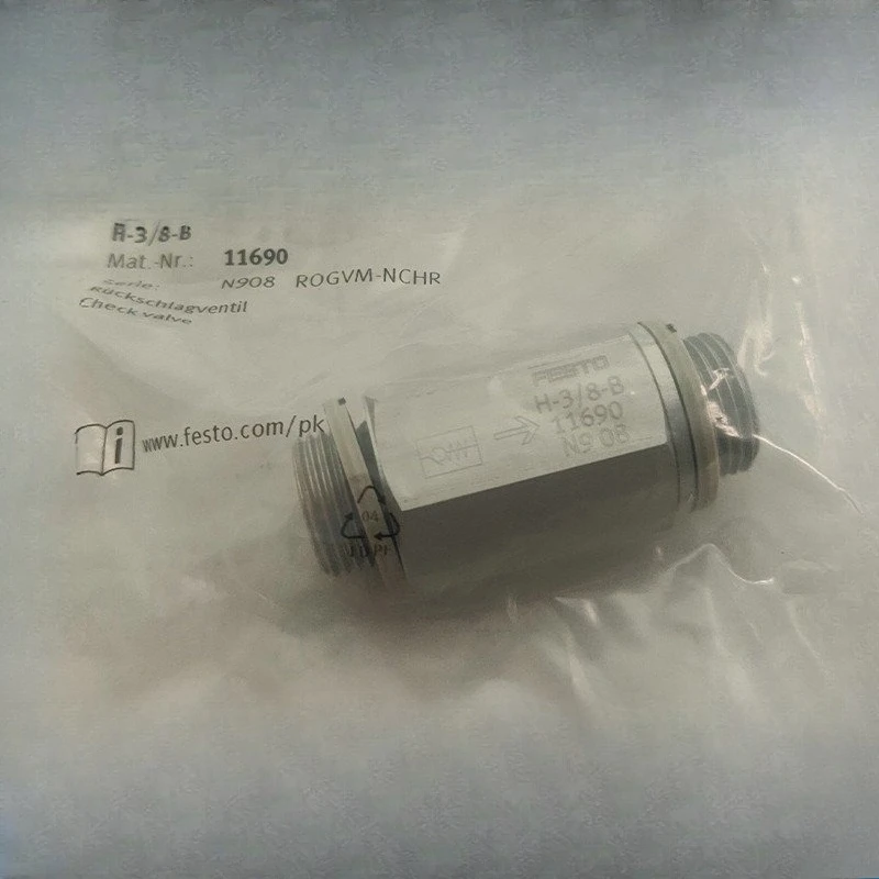 อะไหล่สำหรับวาล์วตรวจสอบ FESTO รุ่น H-1/4-3/8-1/2 -3/4-B 11689 11690 11691 11692