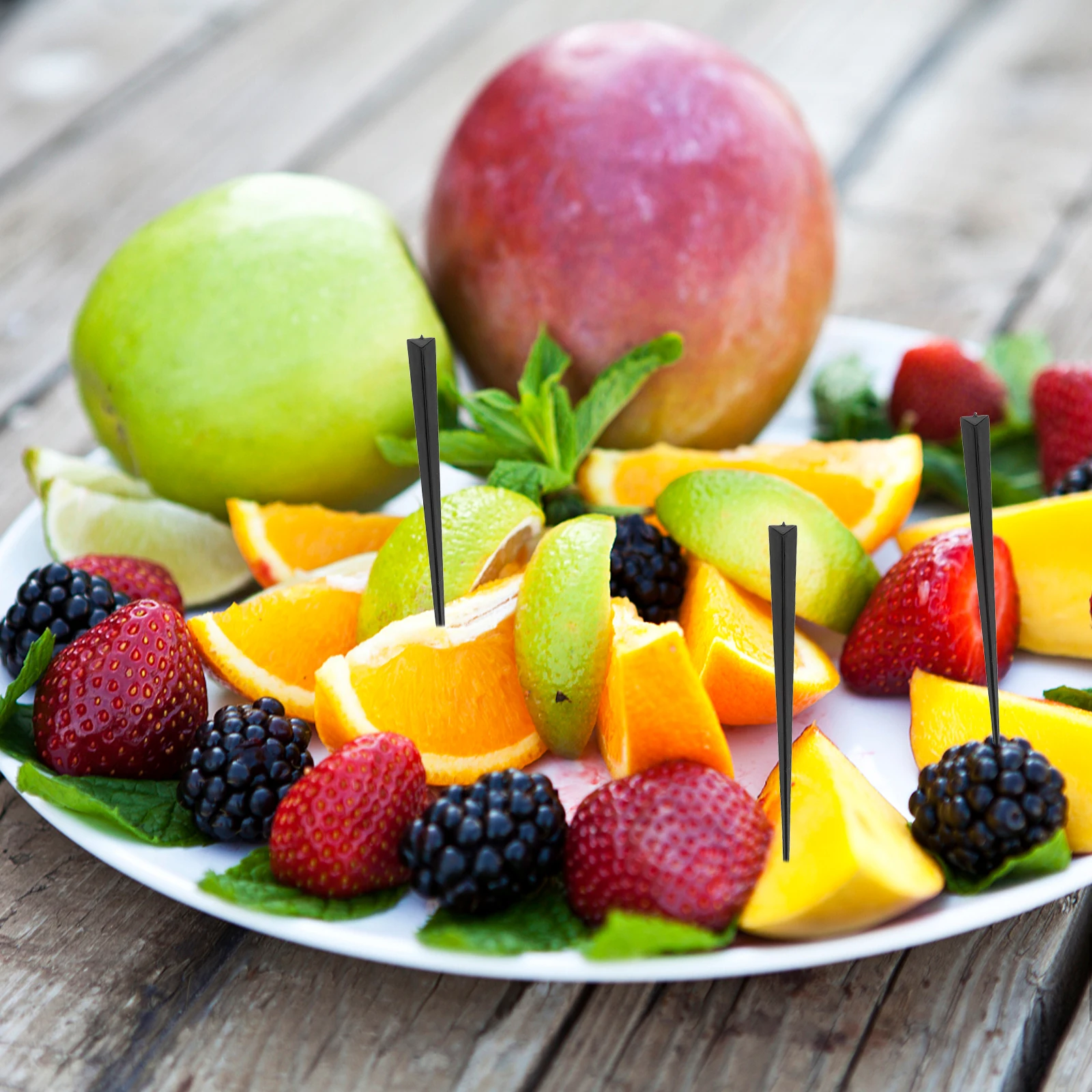 

500Pcs Creative Fruit Forks Set Colorful Mini Food Picks Appetizer Forks Cake Sticks