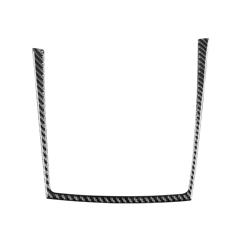 

Carbon Fiber Style ABS Water Drink Cup Holder Sticker Frame Trim Decor For BMW X5 X6 E70 E71 2009 2010 2011 2012 2013