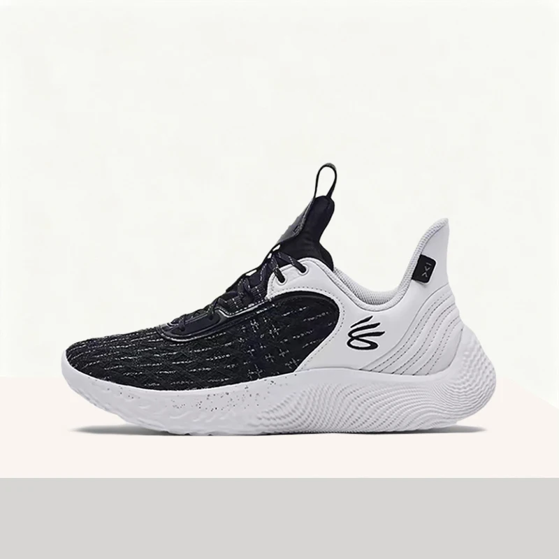 Under Armour Curry 9 Unisex Black Two-Tone Low-Top Basketball Shoes – High-Quality Durable Comfort & Performance 3025631-103