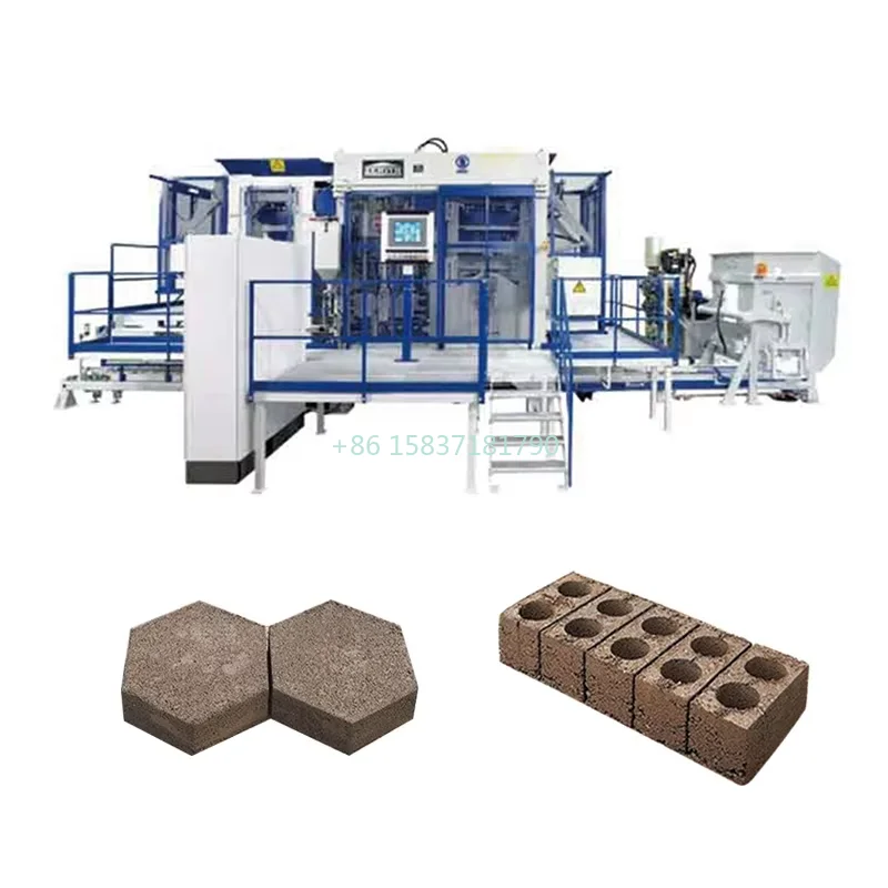 Automatic Brick Making Machine Building Construction Block Make Production Line Bricks Making Machine Verified Suppliers China