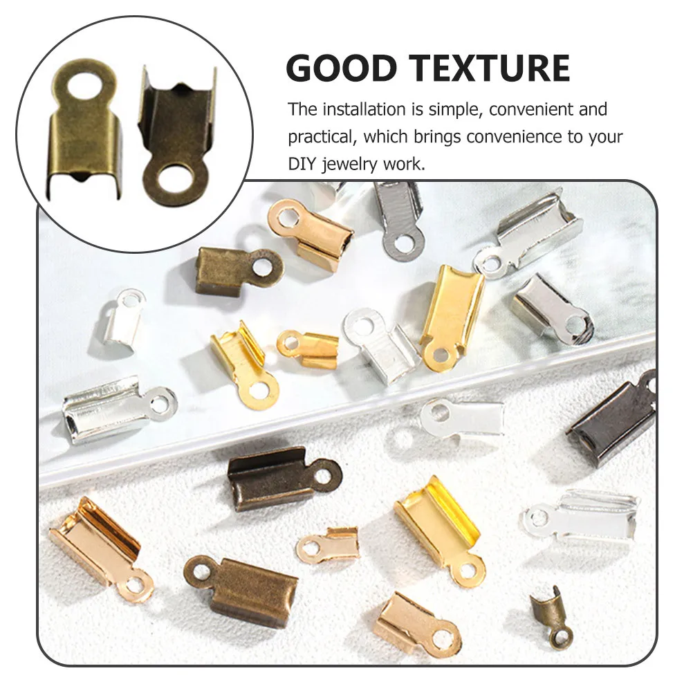 1Set Jewelry Findings Set Versatile DIY Components for Necklace Bracelet Repair Lobster Clasps Jump Rings Assembly Tools