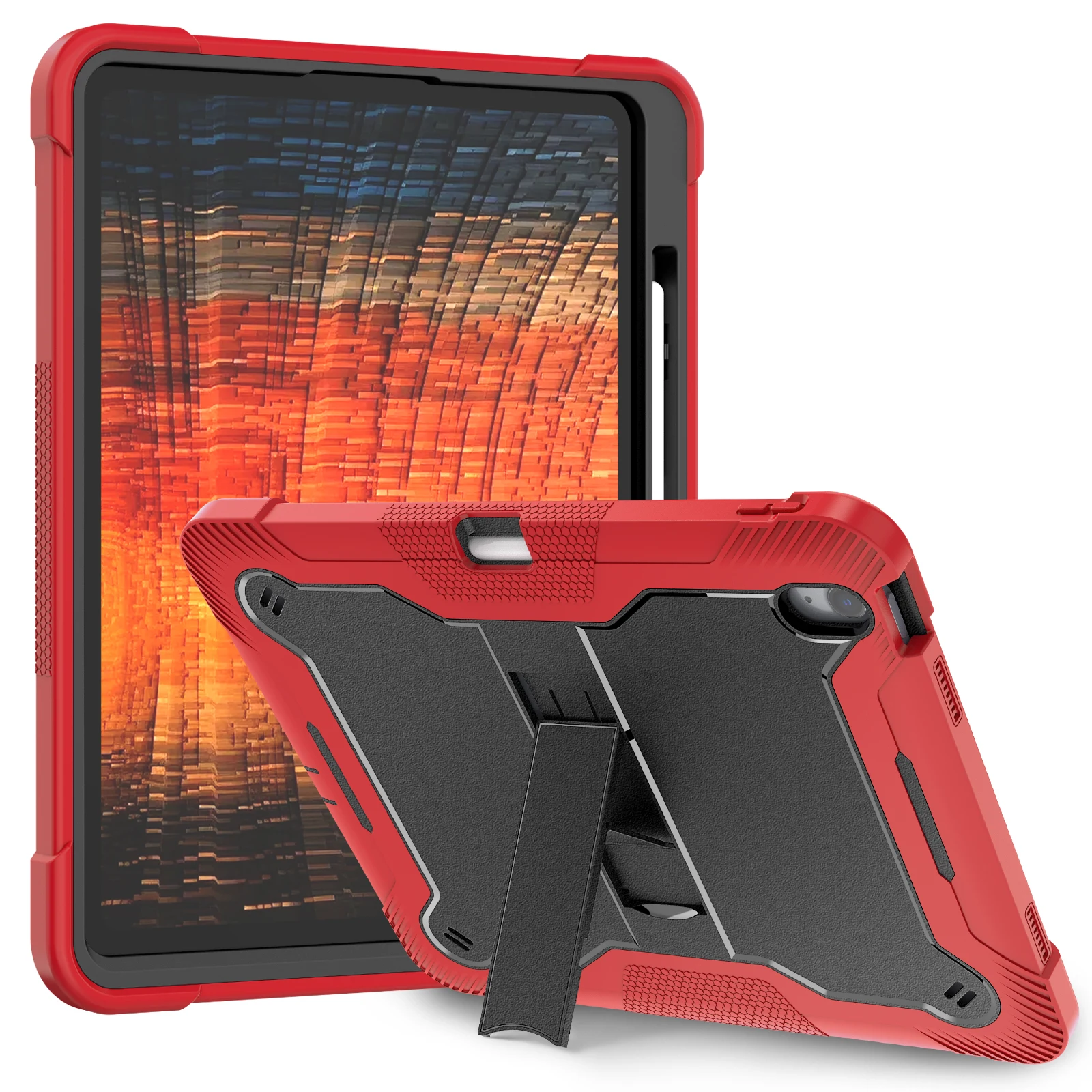 

Anti-Slip Hybrid Case Universal For iPad Air 13 2025 M3 2024 M2 Model A3268 A3269 A3271 A2898 A2899 A2900 Stand Heavy Duty Cover