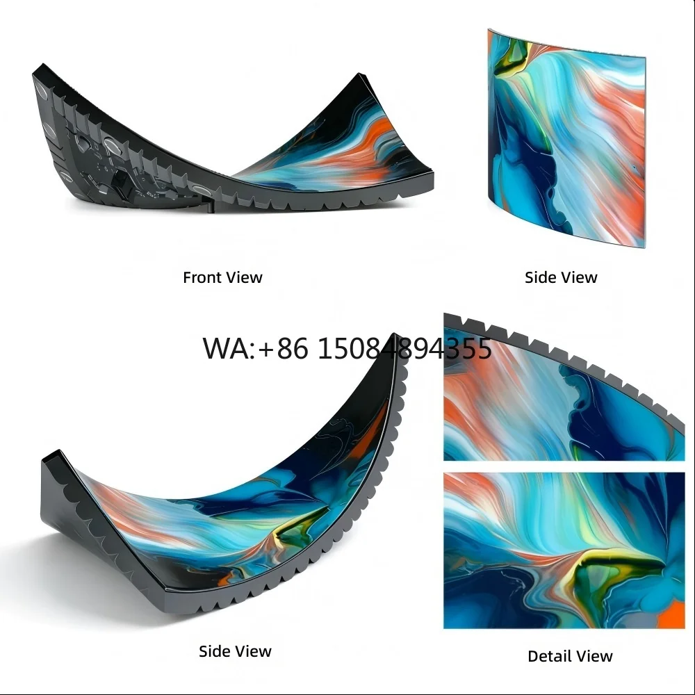 

P1.25 Flexible LED Full Color Display High Performance Indoor Curved Arc Ribbon Double Sided Flexible Screen