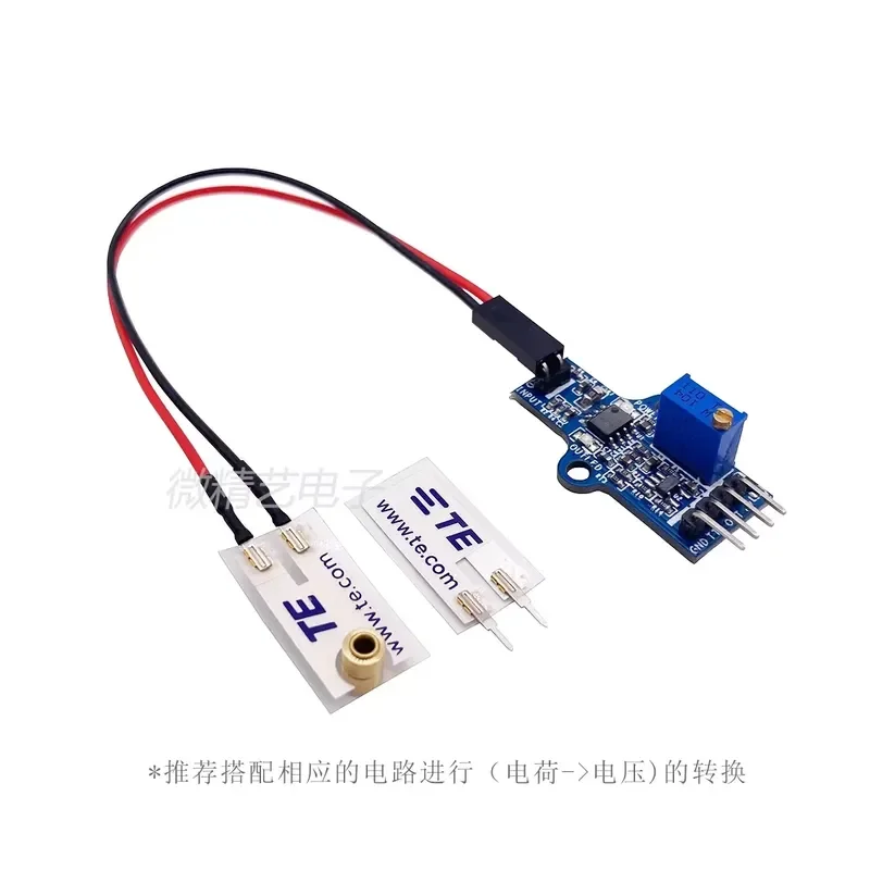 for LDT0-028K PVDF Piezo Film Sensor High Sensitivity Vibration Detection Thin Flexible Transducer Module for DIY Projects