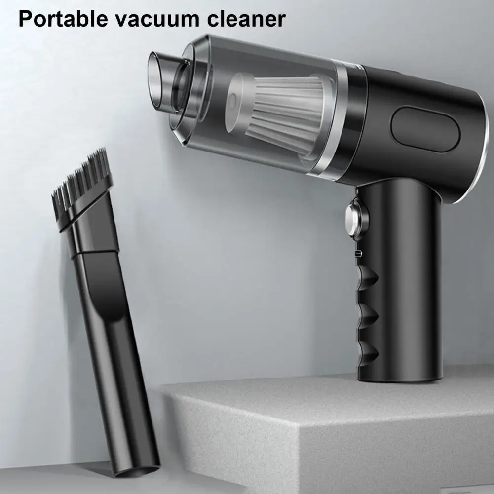 Cordless Handheld Car Vacuum Cleaner Strong Suction Low Noise Multifunctional Air Blower Dust Remover